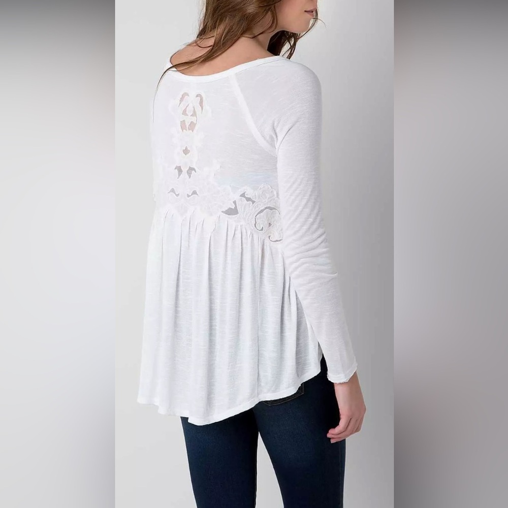 Free People Raw Edge Top, XS